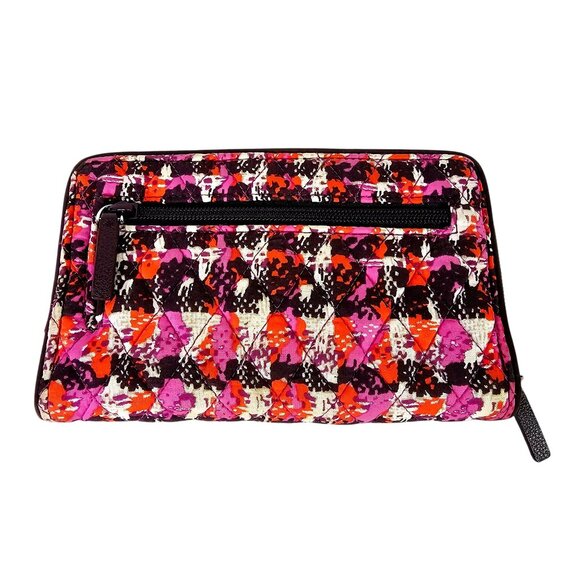 Vera Bradley Hadley East West Turnlock Wallet in Houndstooth Tweed, NWOT - Picture 2 of 8